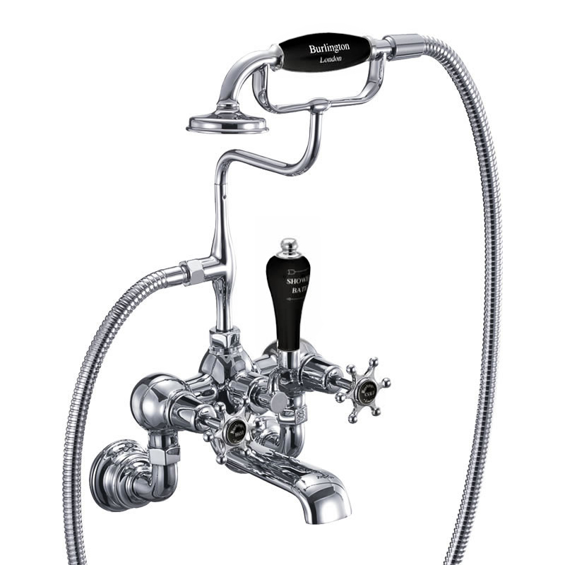 Birkenhead Regent bath shower mixer - wall mounted